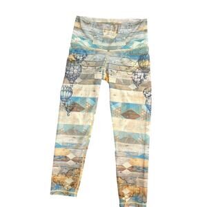 Niyama Sol Beachcomber Odelay Beck Hot air balloon crop leggins capris size S
